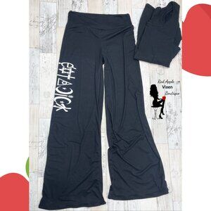 Eat A Graphic Straight Leg Yoga Pants